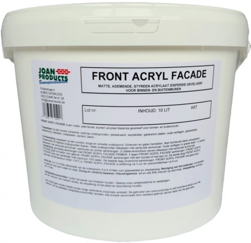 bank Ashley Furman Uitbreiden FRONT ACRYL FACADE - Producten - Joan Products
