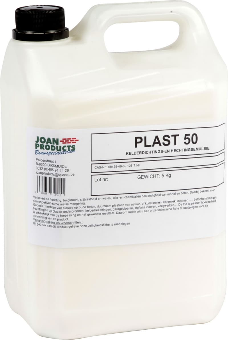 PLAST 50 Kelderdichtingsproducten - Joan Products