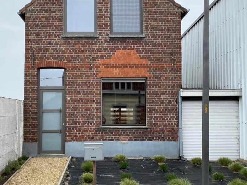 Gevelverf met kalei-uitzicht woning Zwevezele  - Joan Products