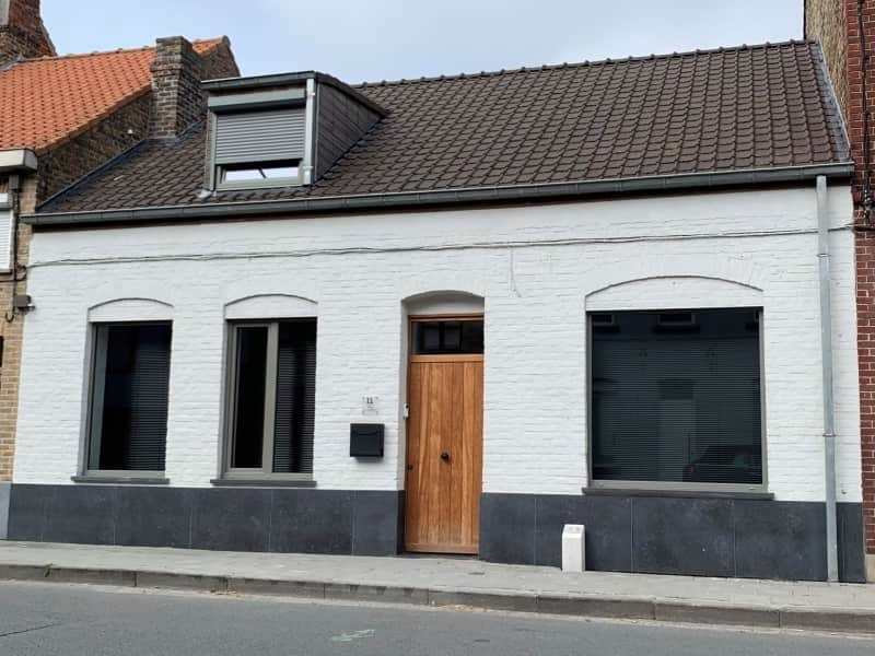 Gevelverf met kalei-uitzicht woning Diksmuide  - Joan Products