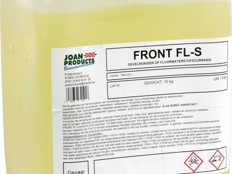 FRONT FL-S Gevelreinigingsproducten - Joan Products