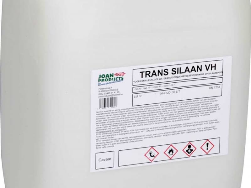 TRANS SILAAN VH Gevelwaterafstotende producten - Joan Products